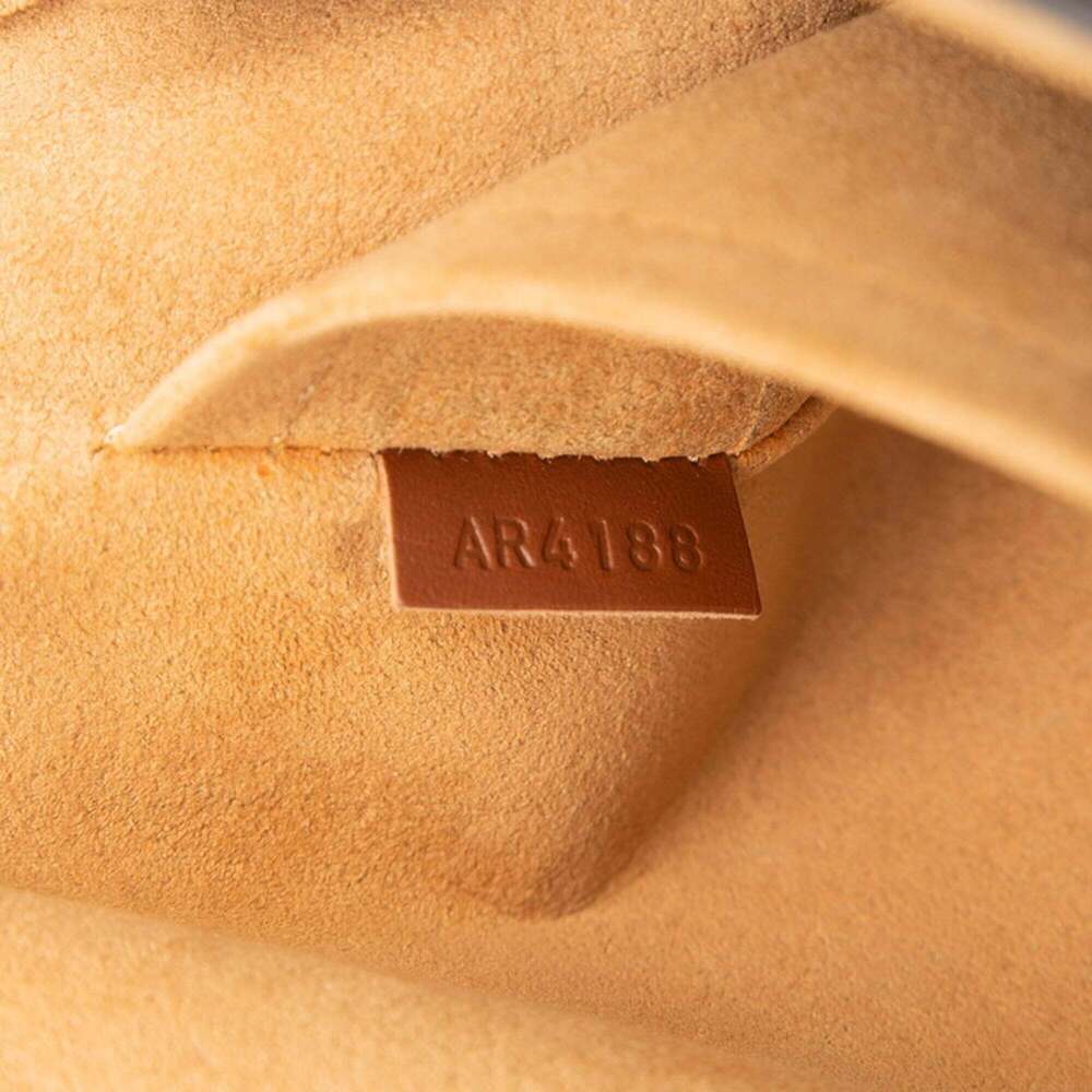 LOUIS VUITTON Authentic Brown Monogram Leather Shoulder Bag - Picture 6 of 7